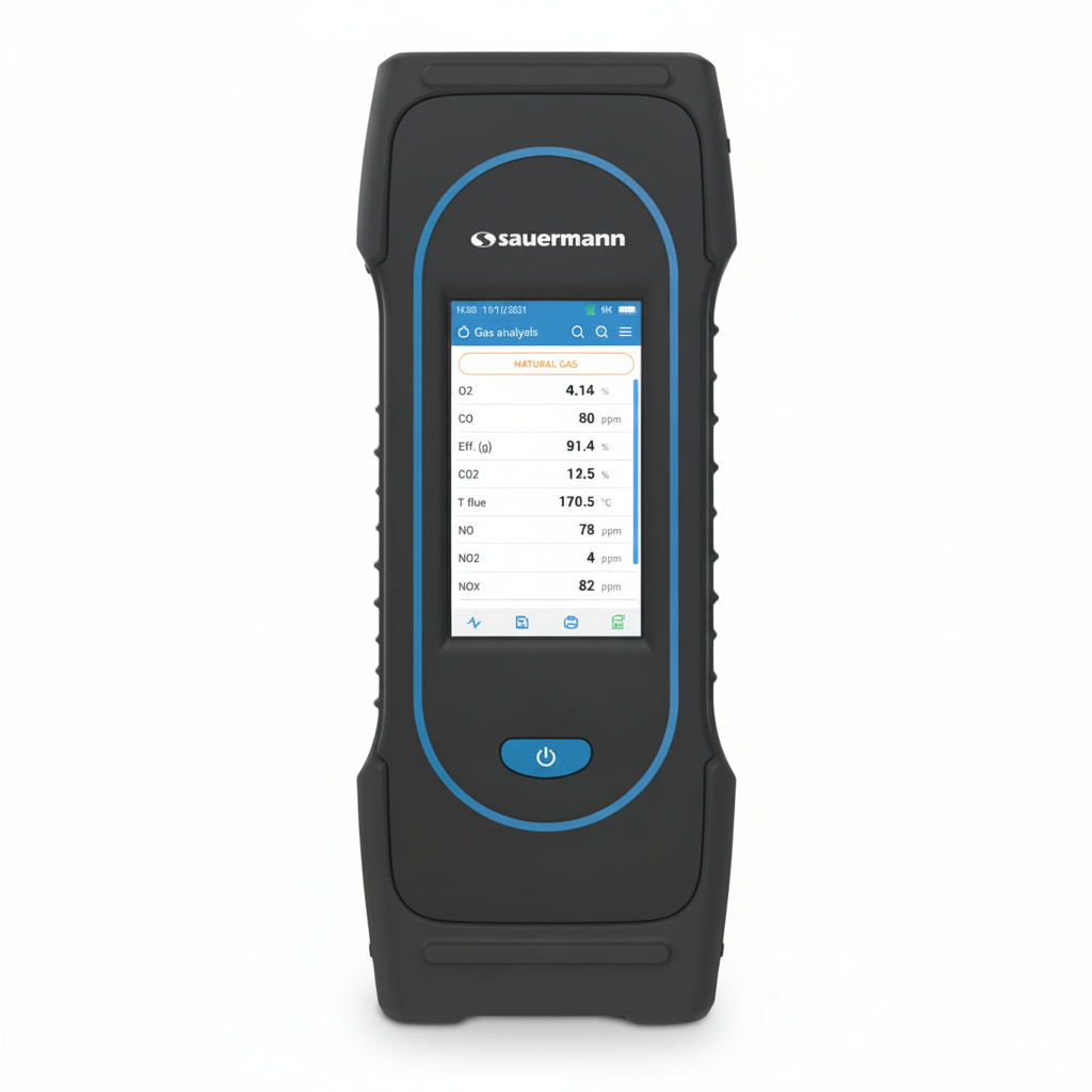 Sauermann SI-CA 230 KIT 2 gas analyser with O2 and CO sensors